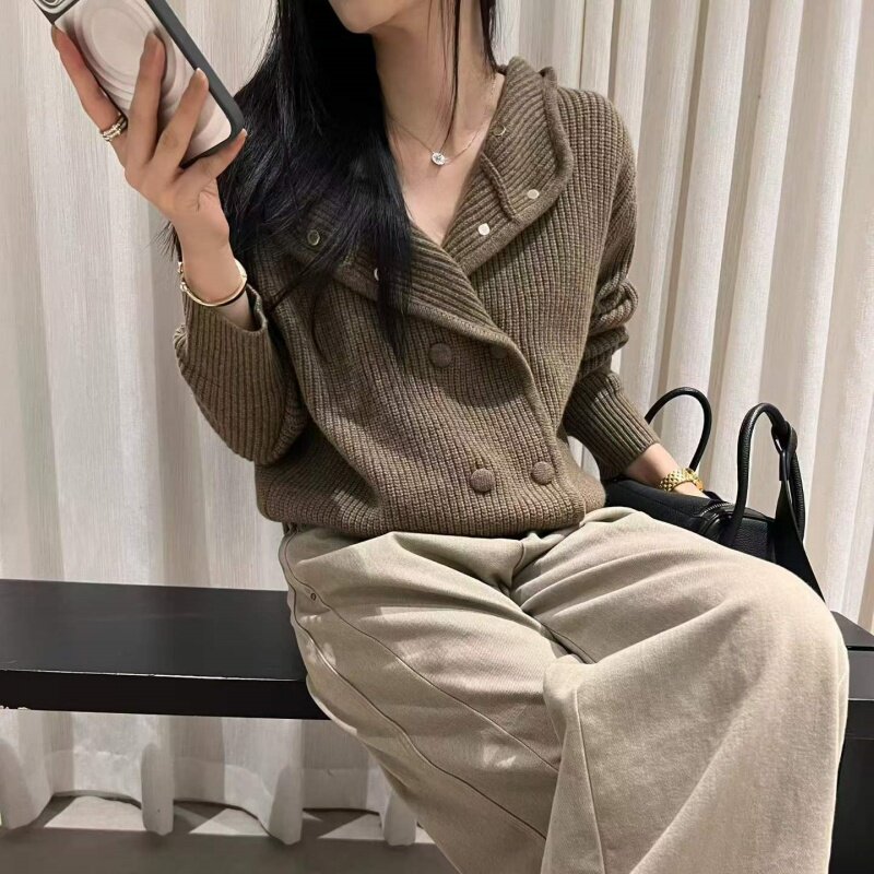 欧洲站2026新款女针织开衫