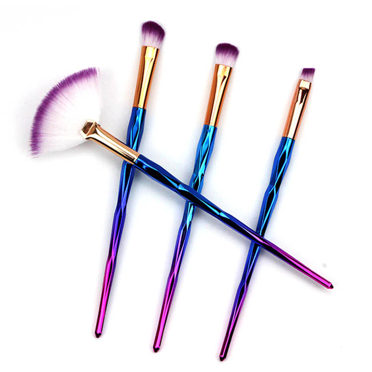 炫彩化妆套刷4支装修容美妆工具好品质化妆刷热销套装眼影刷余粉