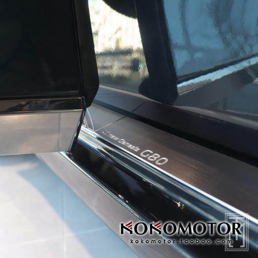 捷尼赛思G80 GENESIS G80 铝合金门槛条装饰板保护罩 韩国进口