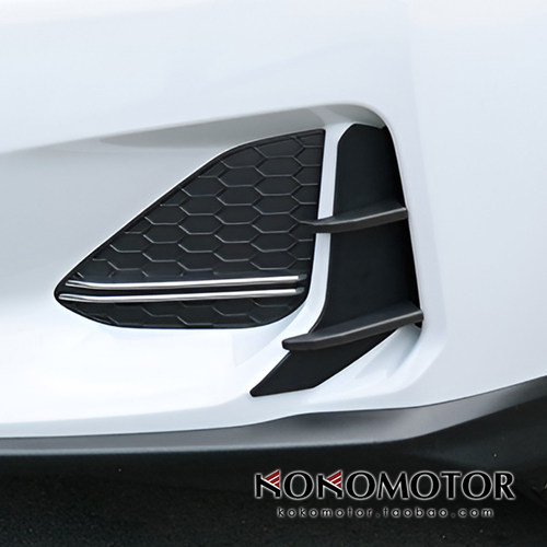 18-20 现代飞思HYUNDAI VELOSTER前杠鲨鱼腮恶魔抓装饰板韩国进口