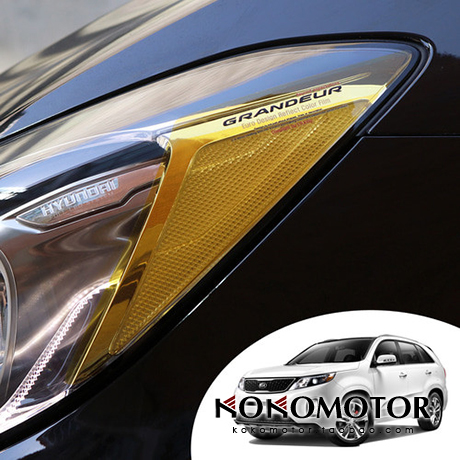 起亚索兰托R大灯示宽灯贴