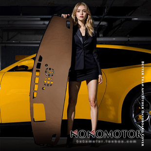 现代捷恩斯劳恩斯捷尼塞斯 GENESIS皮革避光垫防滑保护罩韩国进口