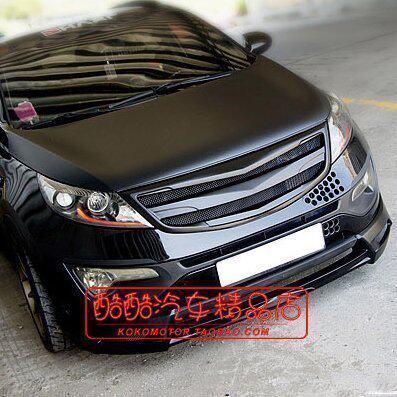 2012-2014起亚智跑 KIA SPORTAGE前后杠底群中网尾翼F款 韩国进口