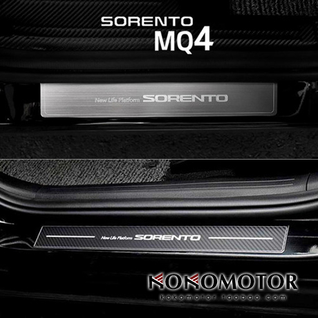 2021起亚索兰托专用碳花纹门槛条