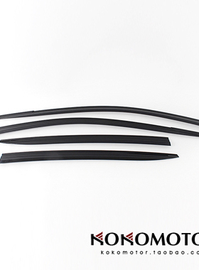 2016-2021现代IONIQ专用黑色雨眉 电镀晴雨挡 韩国进口