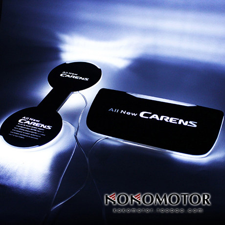 2013起亚全新佳乐 KIA CARENS 专用LED杯架灯内拉手灯 韩国进口