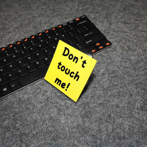 防水贴花卡思贴pvc车贴别碰我