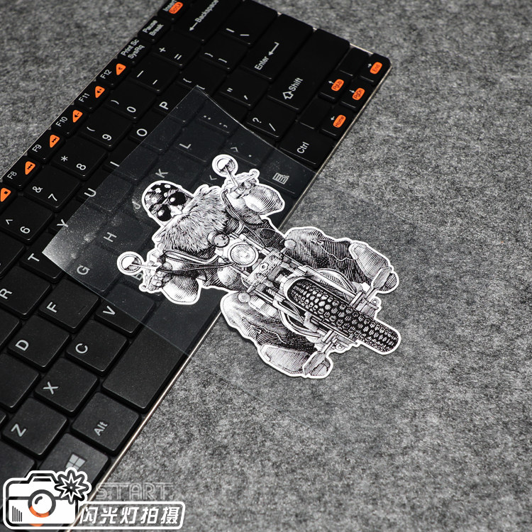 创意摩托车贴 个性重机车反光装饰贴花 机车手贴纸 划痕遮挡 防水