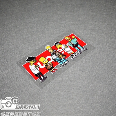 贴客部落卡通搞笑反光贴