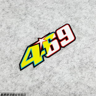 贴客部落車貼 Nicky Hayden469 罗西46海顿69纪念贴反光防水贴纸