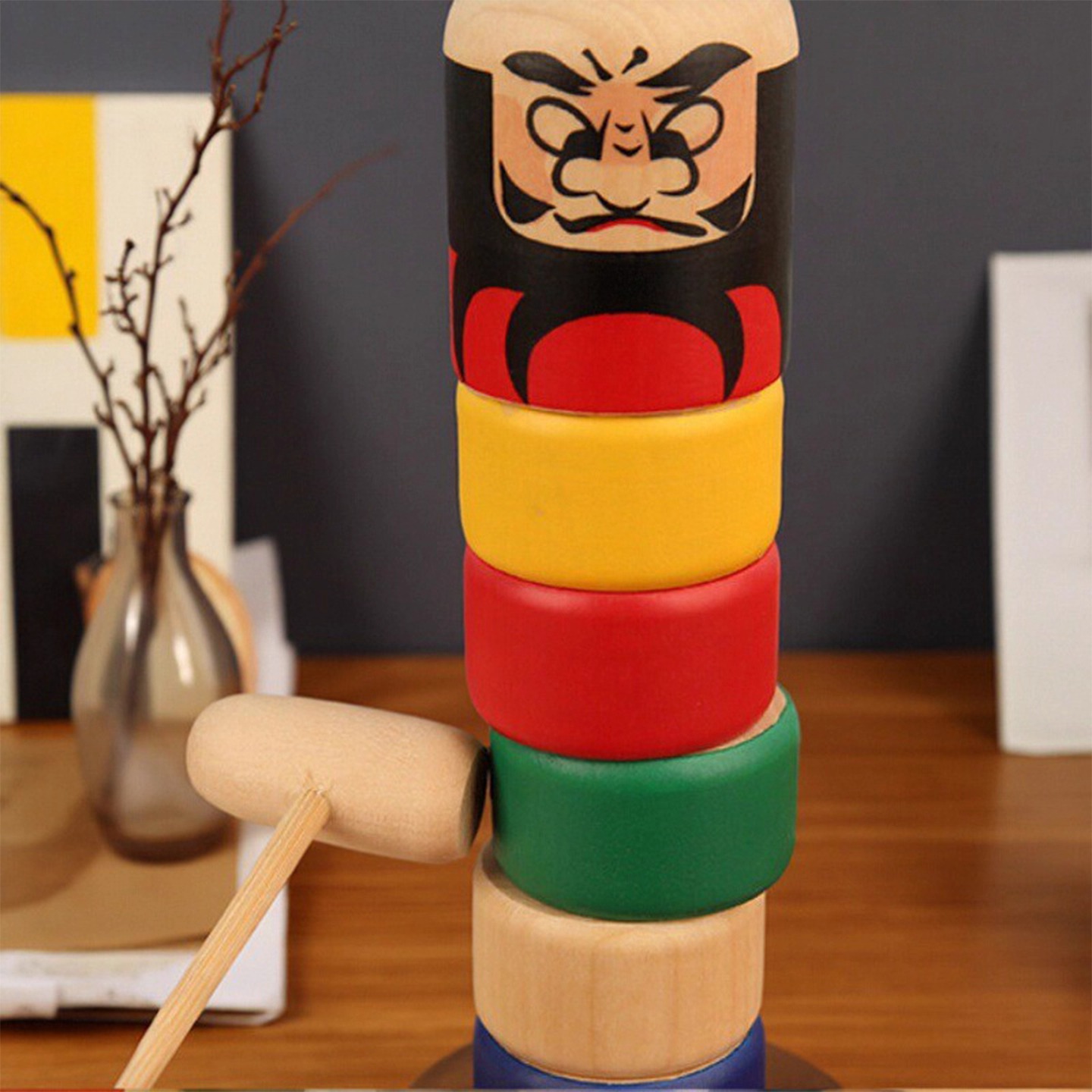 敲击平衡叠叠乐儿童玩具手眼协调