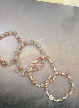 其他女猫眼石锆石日韩手链