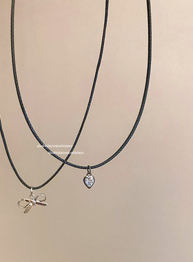 其他铜合金人造革女项链