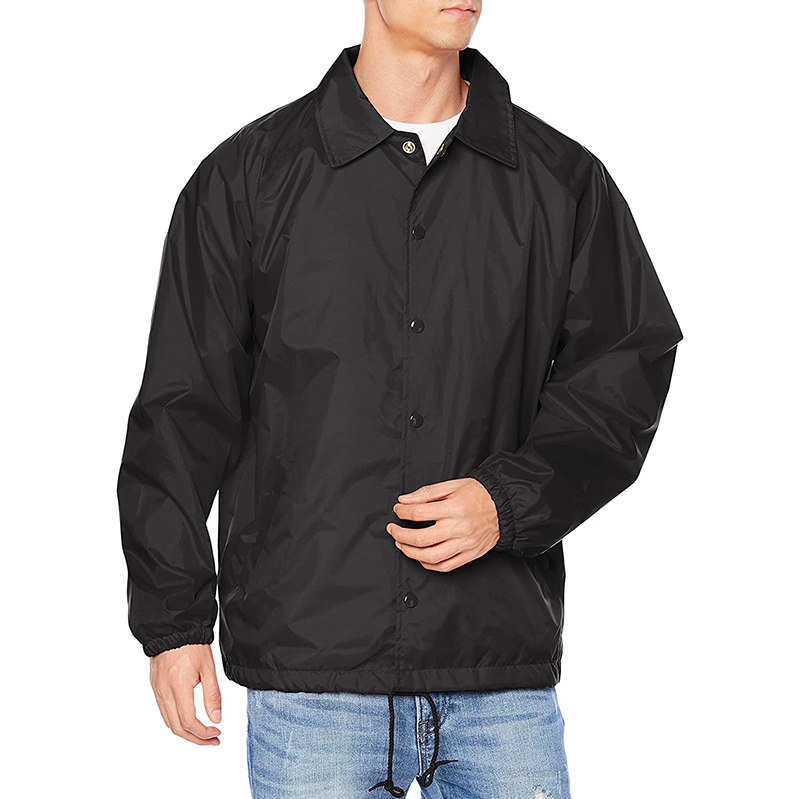 欧美单春秋男女薄款教练防风休闲翻领夹克大码宽松潮流百搭训练服