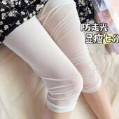 女外穿高腰显瘦紧身弹力小脚七分裤 2025新款 防走光打底裤 薄款 夏季