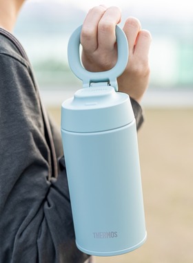 日本膳魔师保温杯大容量户外运动便携高颜值学生男女手提水杯JOS