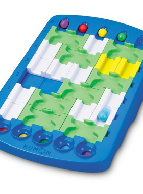 日本kumon创建迷宫滚珠玩具stem公文教育儿童益智玩具幼儿园4岁+