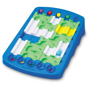 日本kumon创建迷宫滚珠玩具stem公文教育儿童益智玩具幼儿园4岁