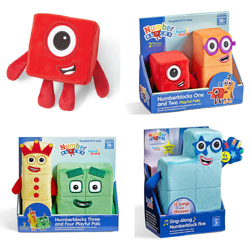 数字积木Numberblocks毛绒娃娃