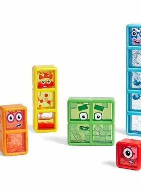 美国数字积木海洋探索感官瓶hand2mind联名Numberblocks儿童玩具3