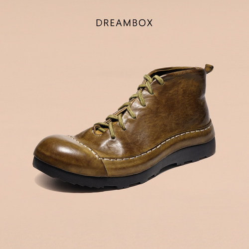 Dreambox钧博复古工装鞋