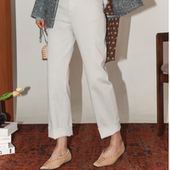 火山砂颗粒干爽四面弹牛仔裤 PENNYPENG原素牛仔 26年春夏定制新款