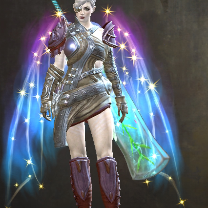 激战2毒蛇中型护甲皮肤商城道具黑狮宝石含wegame