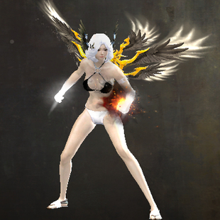 激战2炼狱怒吼战号皮肤商城道具黑狮宝石含wegame