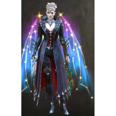 激战2午夜猎人套装商城道具黑狮宝石含wegame