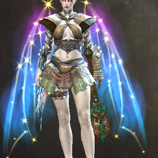 激战2猩红灵光面具皮肤商城道具黑狮宝石含wegame