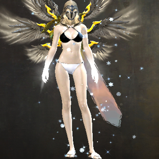 激战2裂隙守望者头盔皮肤商城道具黑狮宝石含wegame