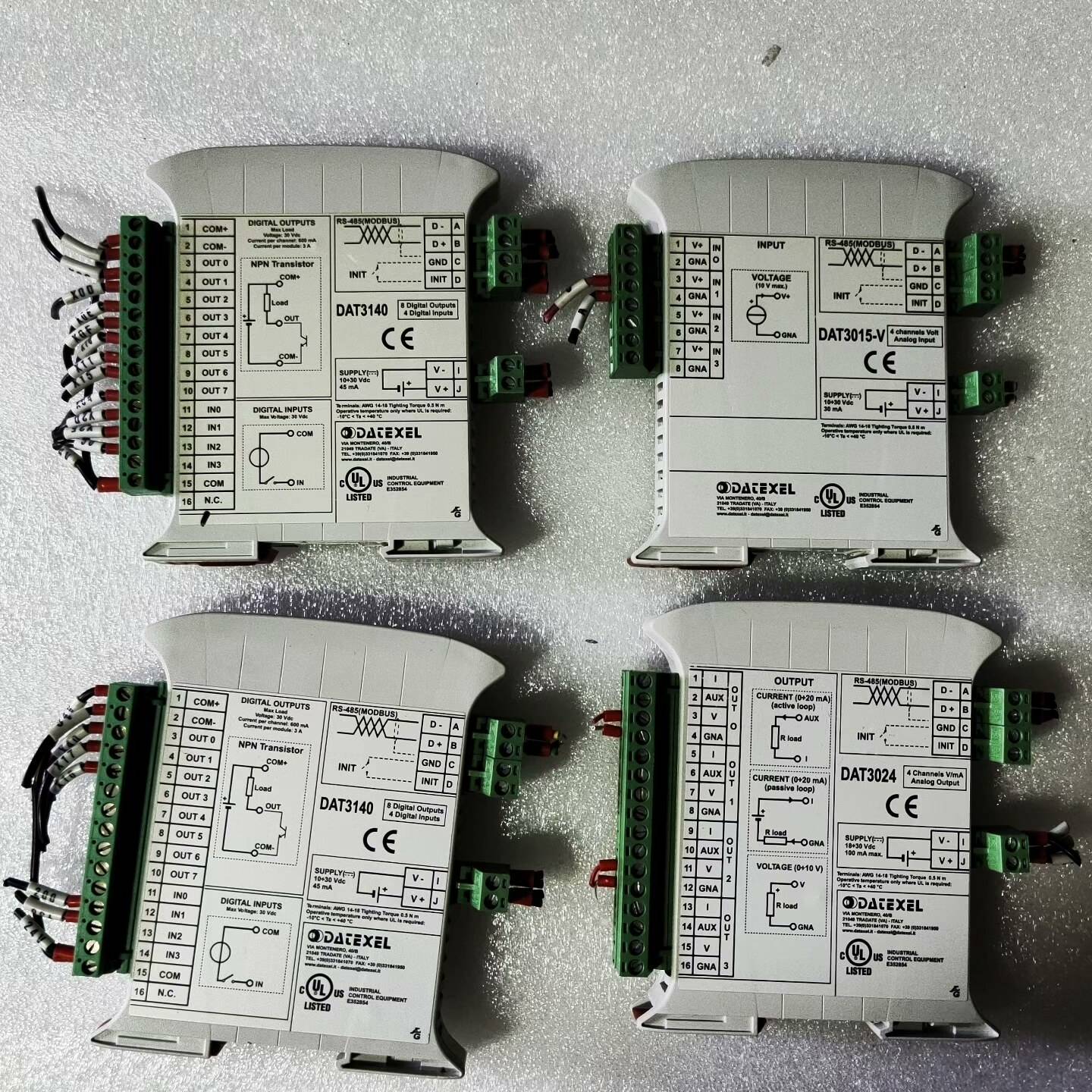 请询价-拆机意大利DATEXEL温度变送器模块DAT3140