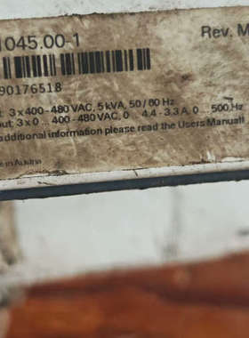 请询价；贝加莱伺服驱动器ACOPOS1045，