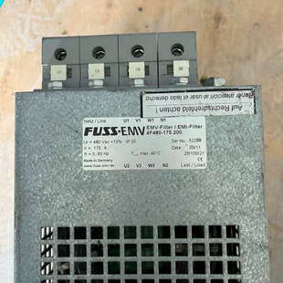 175.200二手拆机 请询价；FUSS EMV滤波器4F480