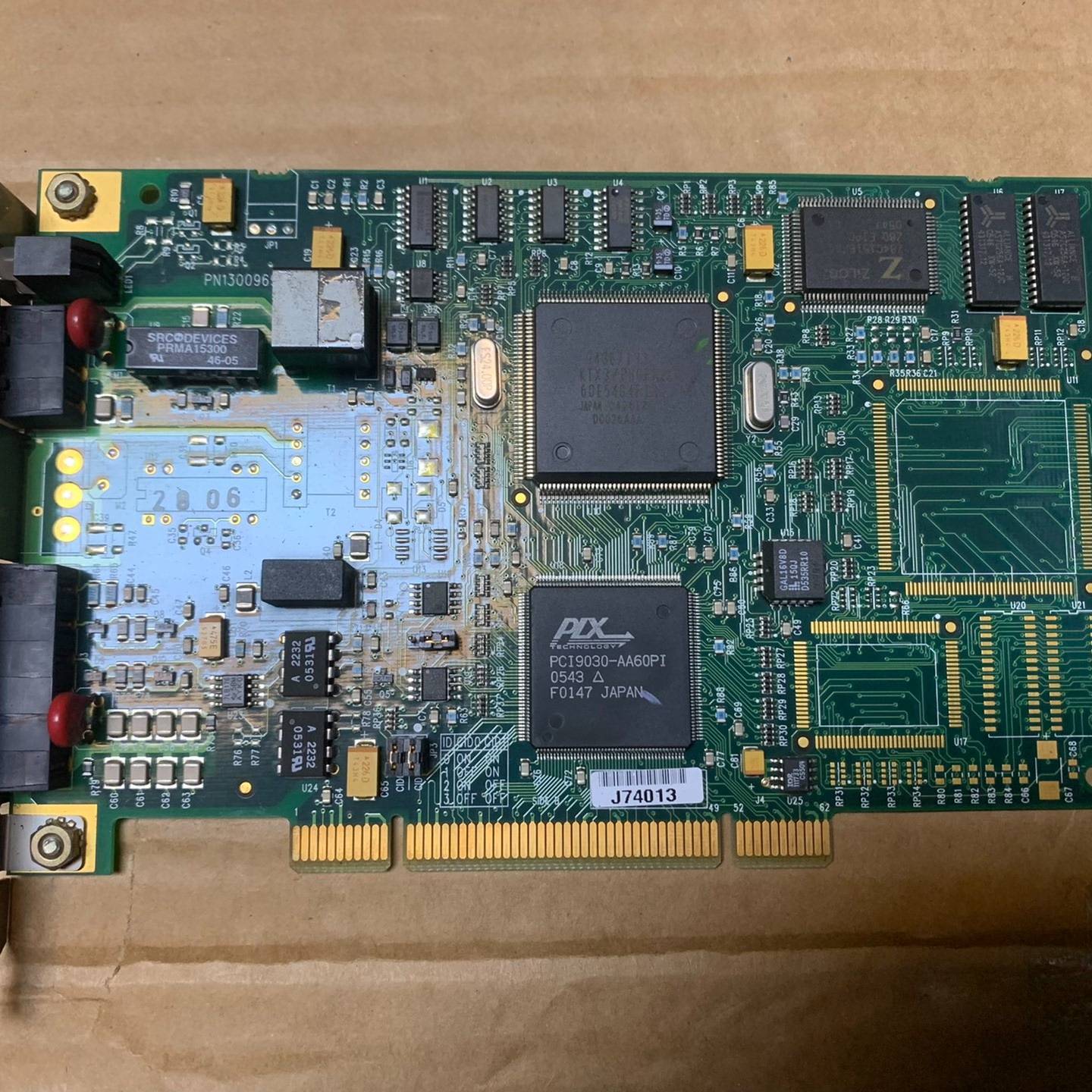 请询价-AB罗克韦尔1784-PKTX/B DCS模块板卡,拆机