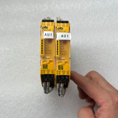 请询价-皮尔兹PNOZS2安全继电器，货号750102，实物图拍摄，