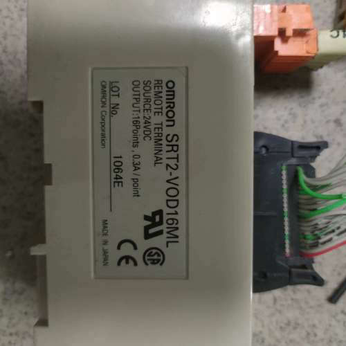 请询价；拆机欧姆龙PLC远程I/O终端模块SRT2-VOD16ML继