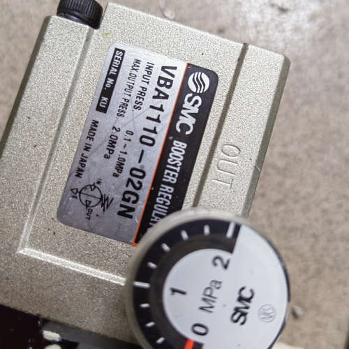 请询价；拆机：SMC 增压阀： VBA1110-02GN：实物图现货