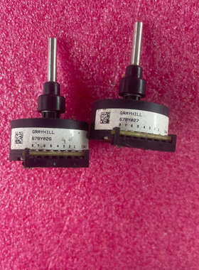 请询价；二手拆机黑色美国GRAYHILL，67BY024.67BY0