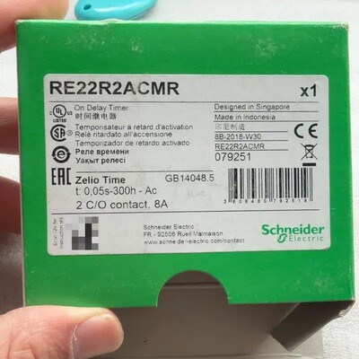 请询价-全新施耐德时间继电器 RE22R2ACMR