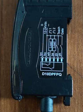 请询价；BANNER美国邦纳D10DPFPQ光纤传感器放大器，双开关