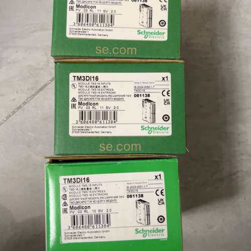 请询价；施耐德模块TM3DI16全新原装正品，盒码一致，实物拍摄，