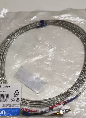 请询价-全新欧姆龙E52-CA1DY热电偶，全新未使用，银白色金属编