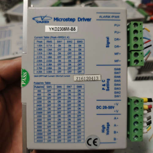 请询价;研控步进驱动器YKD2305M-B5~二手拆机~实物拍摄~成