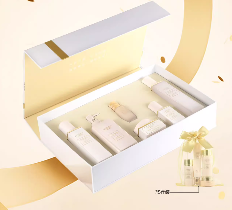 麦尔卡伦流金岁月胶原蛋白焕采六件套护肤套盒补水保湿紧致焕颜