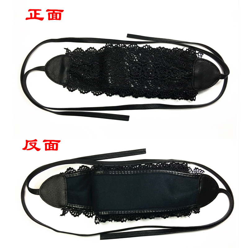 袍子搭配小心机蕾丝文艺宽腰带