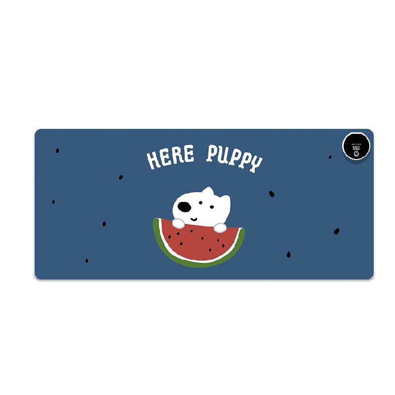 卡通图案发热垫办公室加热鼠标垫电脑桌面加大加热暖桌恒温暖手垫