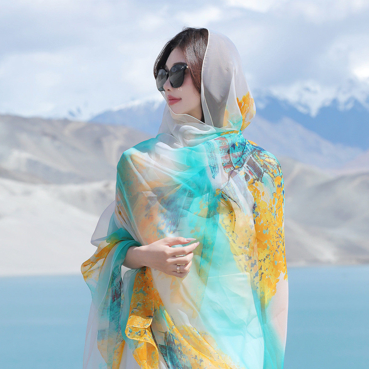 丝巾女时尚洋气妈妈款围巾超大遮阳沙滩巾夏薄款百搭防晒长披肩,服饰配件/皮带/帽子/围巾,围巾/丝巾/披肩,淘宝优惠券,粉丝福利购,淘宝优惠卷
