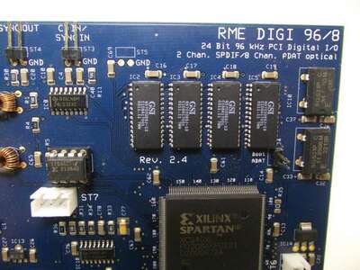 RME DIGI96/8 PAD DIGI 96/8 PAD 24Bit/96kHz工业专业录音声----