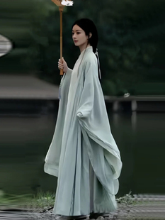 与风行赵丽颖同款成人汉服战国袍女装魏晋制齐腰古装大袖古风仙气